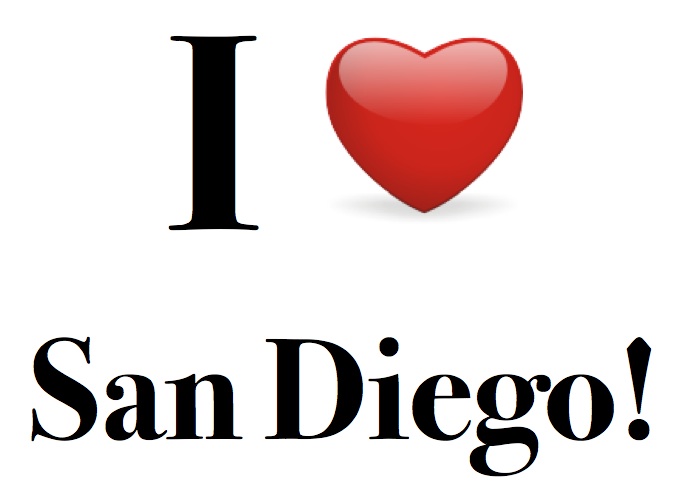 I heart San Diego!
